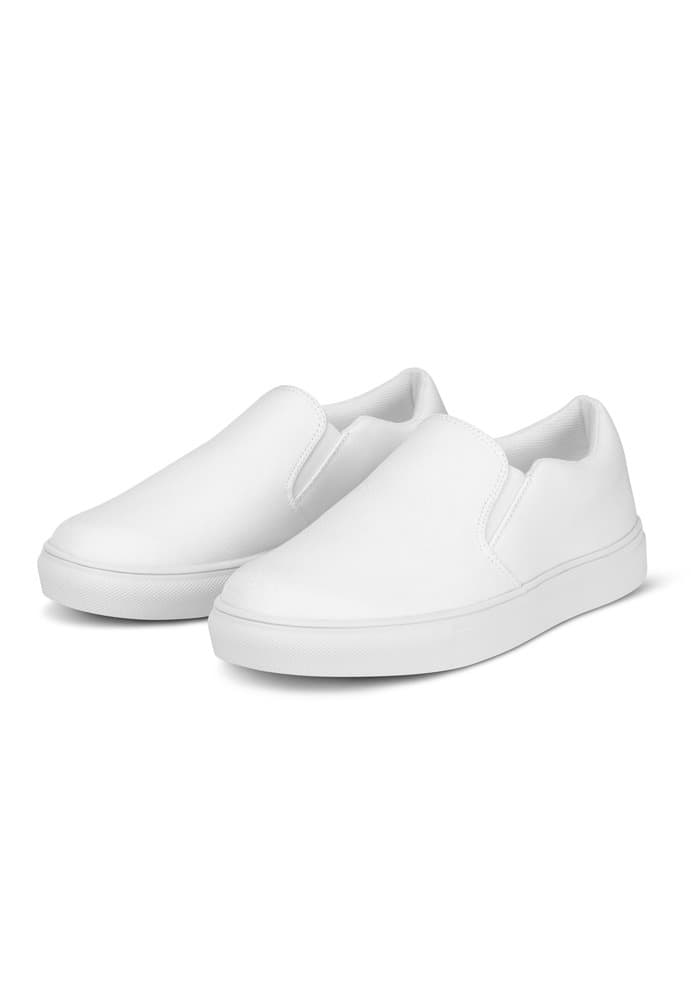 Women's Slip-On Canvas Shoes — White